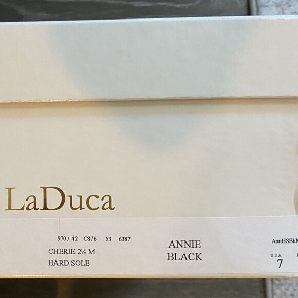 Laduca Boots Size 7 Black - Picture 4 of 4